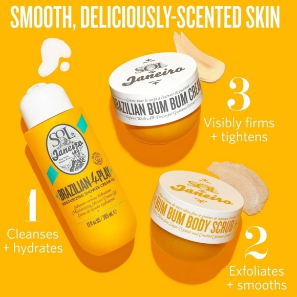 Sol de Janeiro Moisturizing Shower Cream/Gel, 3oz, New - Picture 9 of 10